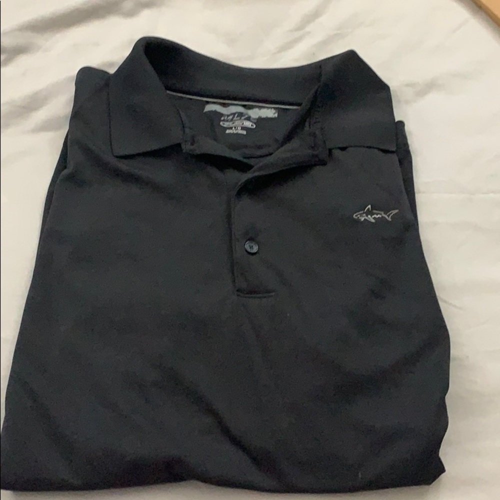Large Greg Norman dark grey Greg Norman shirt